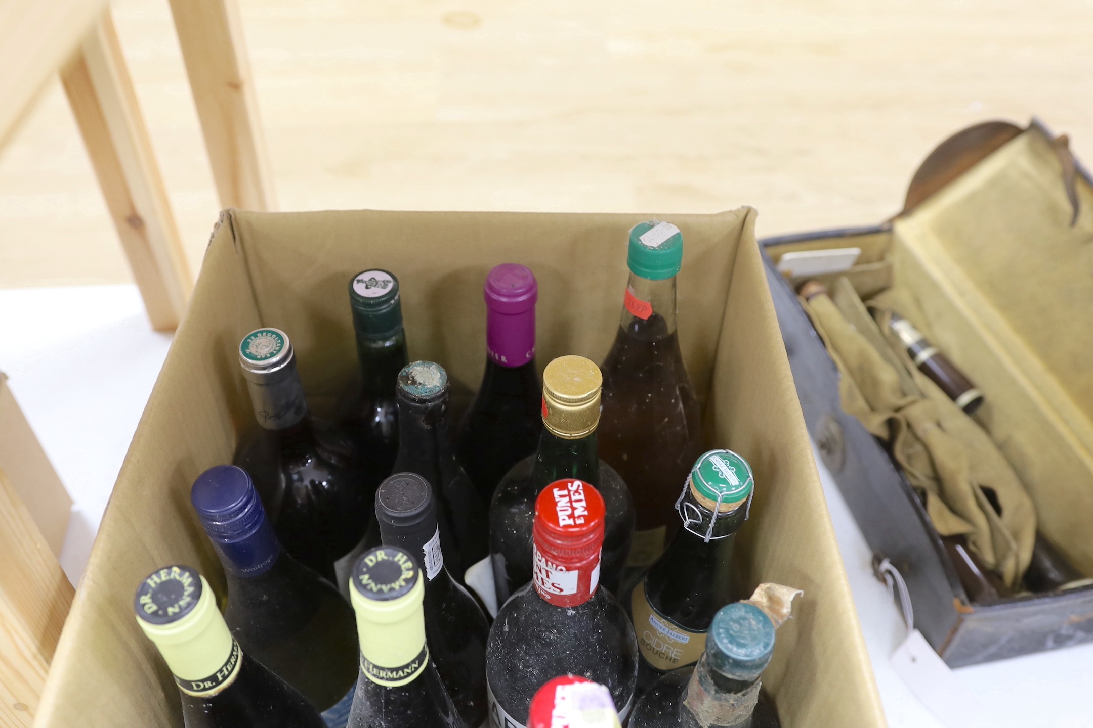 40 bottles of mixed wines and spirits